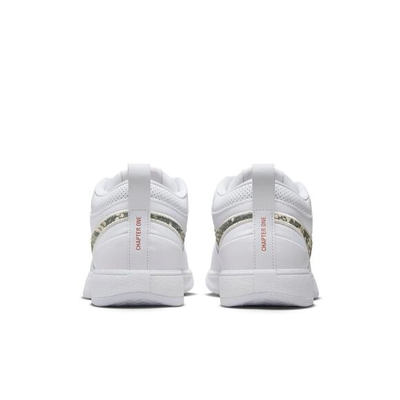 NEW Nike Book 1 ‘Rattlesnake’ White Orewood Brown FJ4249-101 Men’s Size 9 - Picture 5 of 7